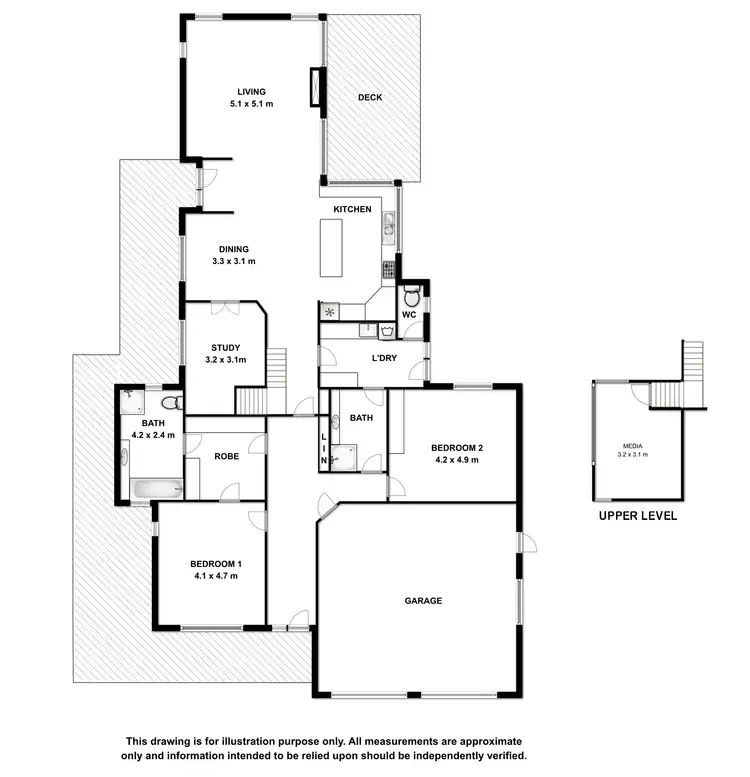 Floorplan of Homely house listing, 1 Bowden St, Penola SA 5277
