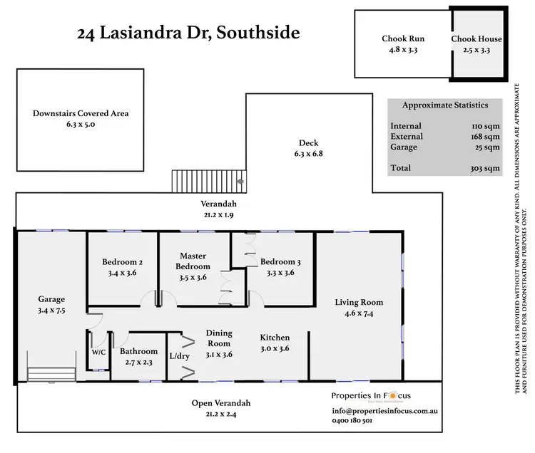 Floorplan of Homely house listing, 24 Lasiandra Dr, Southside QLD 4570