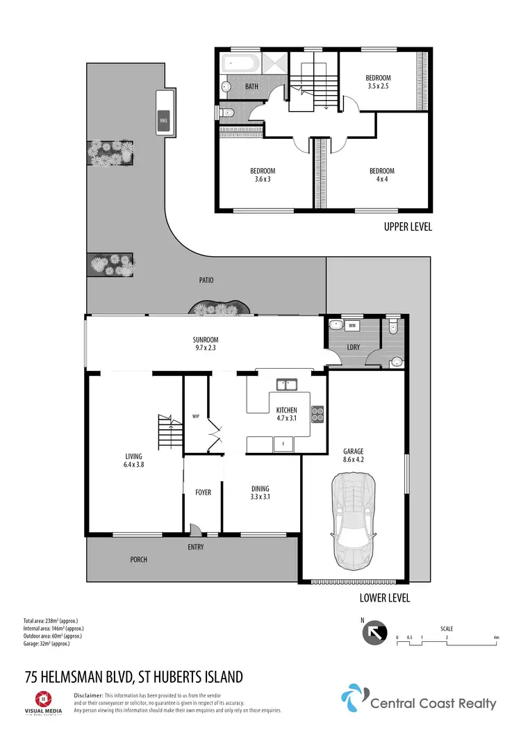 Floorplan of Homely house listing, 75 Helmsman Bvd, St Huberts Island NSW 2257