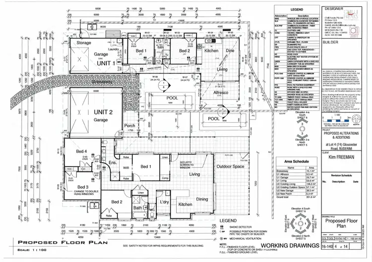 Floorplan of Homely house listing, 74 Gloucester Rd, Buderim QLD 4556