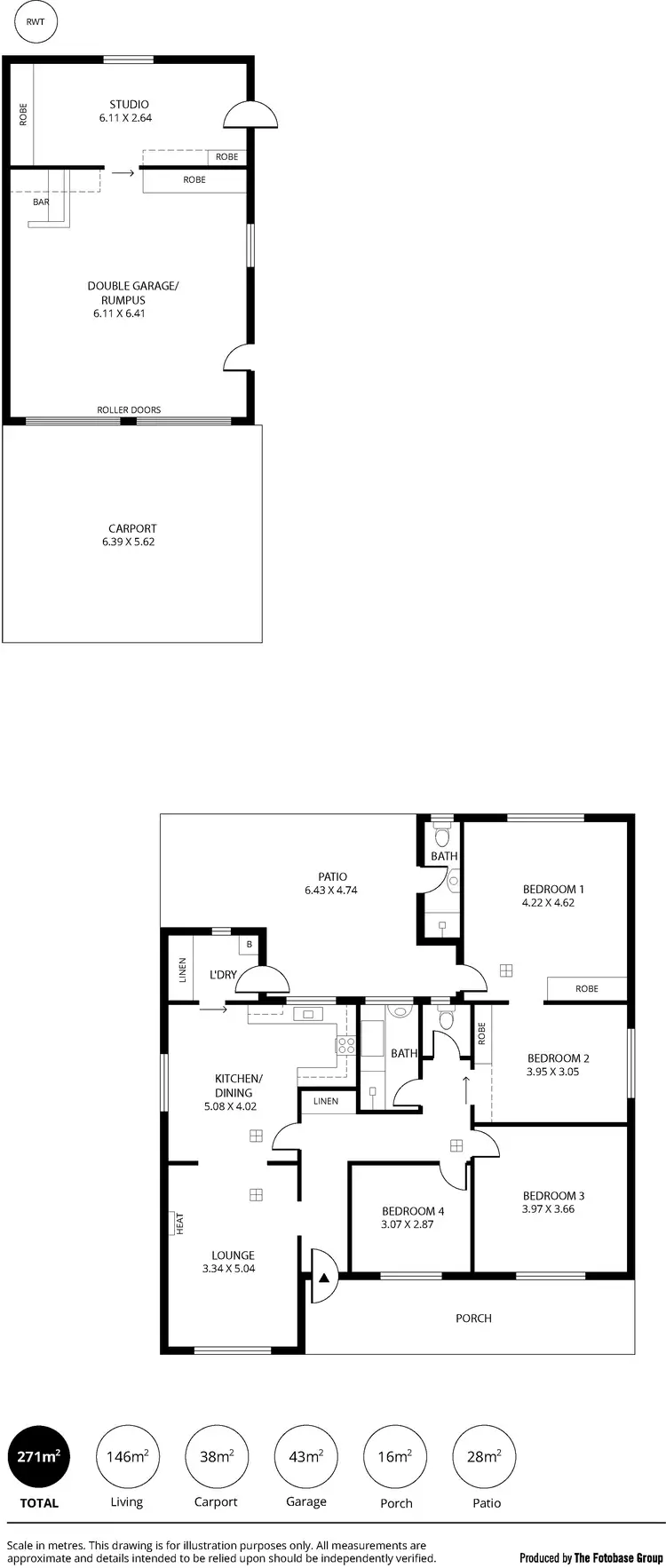 Floorplan of Homely house listing, 11 Katrina Ave, Klemzig SA 5087