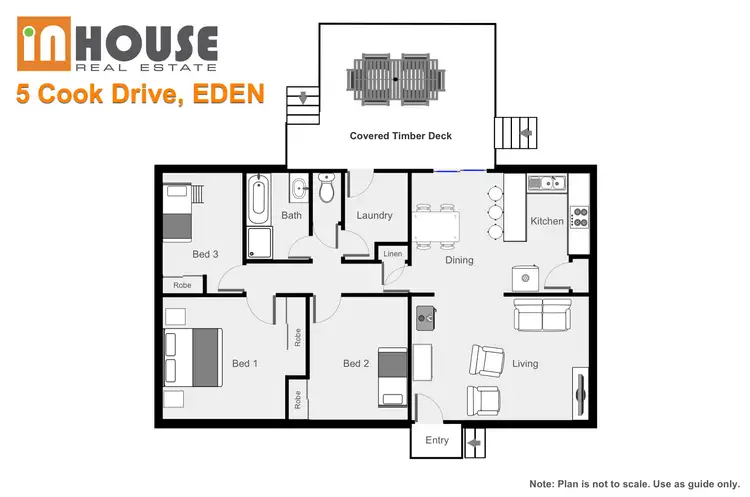 Floorplan of Homely house listing, 5 Cook Dr, Eden NSW 2551
