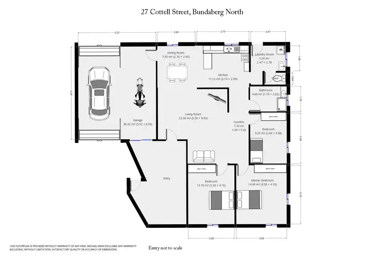 Floorplan of Homely house listing, 27 Cottell St, Bundaberg North QLD 4670