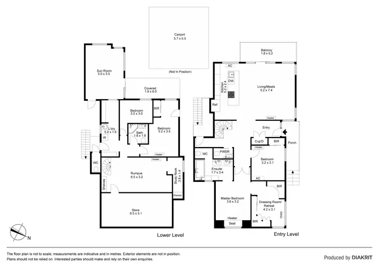 Floorplan of Homely house listing, 21 Thompson Street, Avondale Heights VIC 3034
