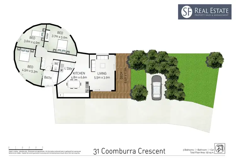 Floorplan of Homely house listing, 31 Coomburra Cres, Ocean Shores NSW 2483