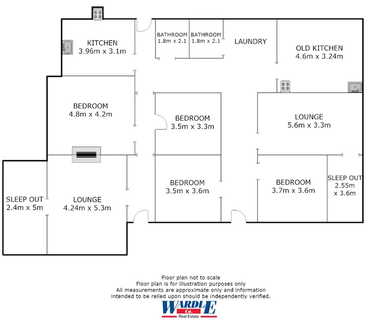 Floorplan of Homely house listing, 22-24 Forgan St, Crystal Brook SA 5523