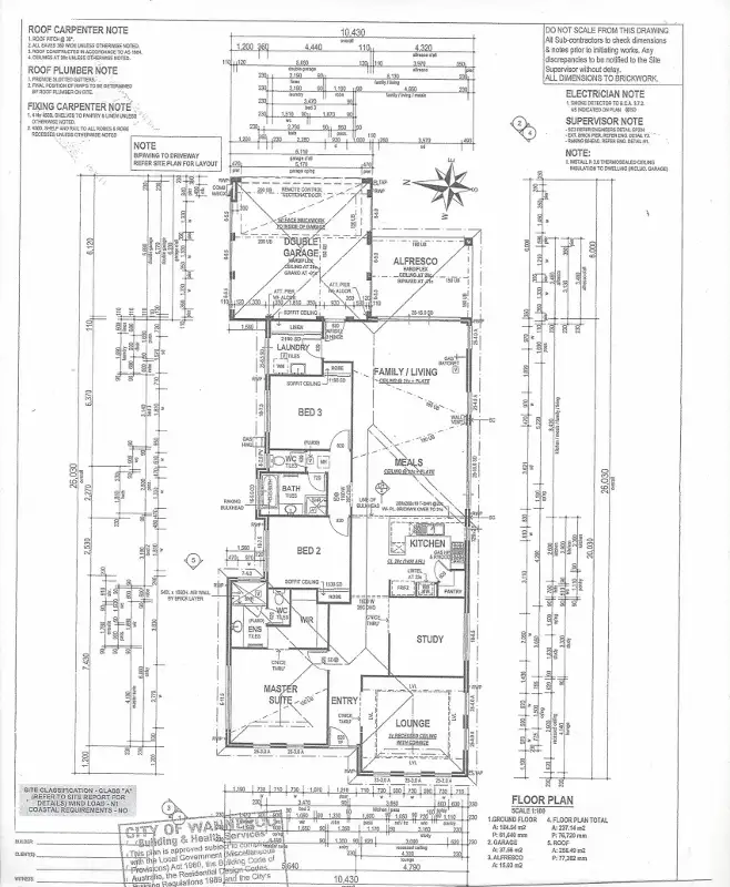 Floorplan of Homely house listing, 49 Santa Clara Crescent, Clarkson WA 6030