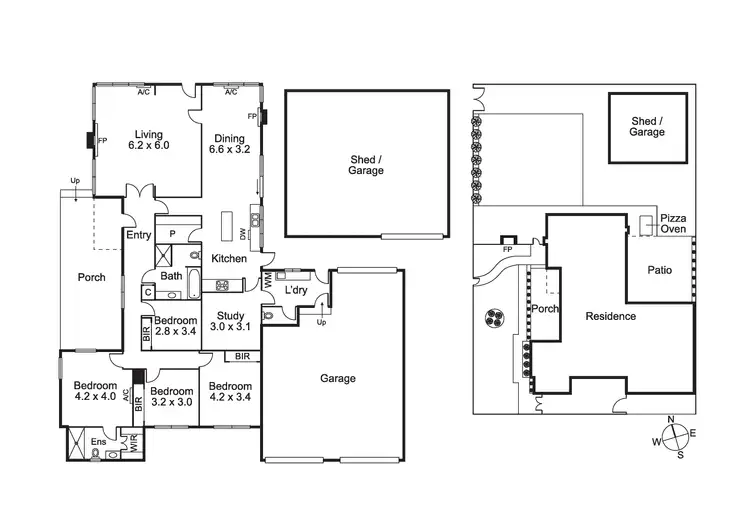 Floorplan of Homely house listing, 32 Graham St, Bacchus Marsh VIC 3340
