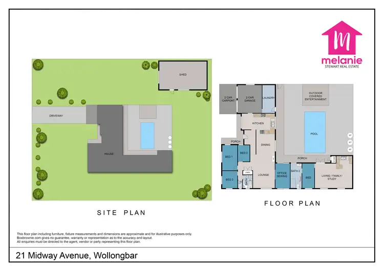 Floorplan of Homely house listing, 21 Midway Ave, Wollongbar NSW 2477