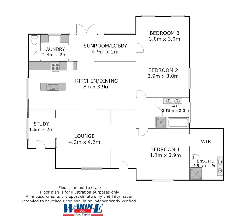 Floorplan of Homely house listing, 349 The Terrace, Port Pirie SA 5540