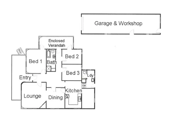 Floorplan of Homely house listing, 270 Magellan St, Lismore NSW 2480