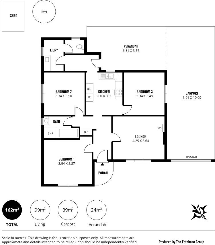 Floorplan of Homely house listing, 35 Aveland Ave, Trinity Gardens SA 5068