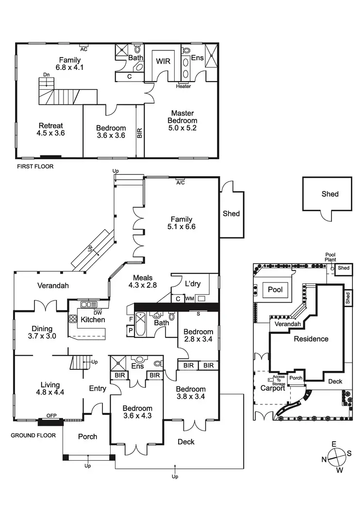 Floorplan of Homely house listing, 8 Plunket St, Brighton East VIC 3187