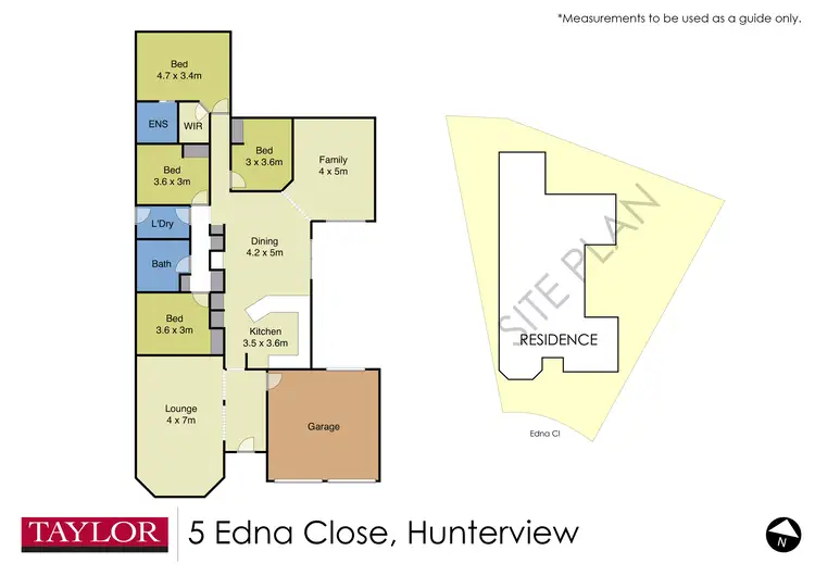 Floorplan of Homely house listing, 5 Edna Close, Singleton NSW 2330