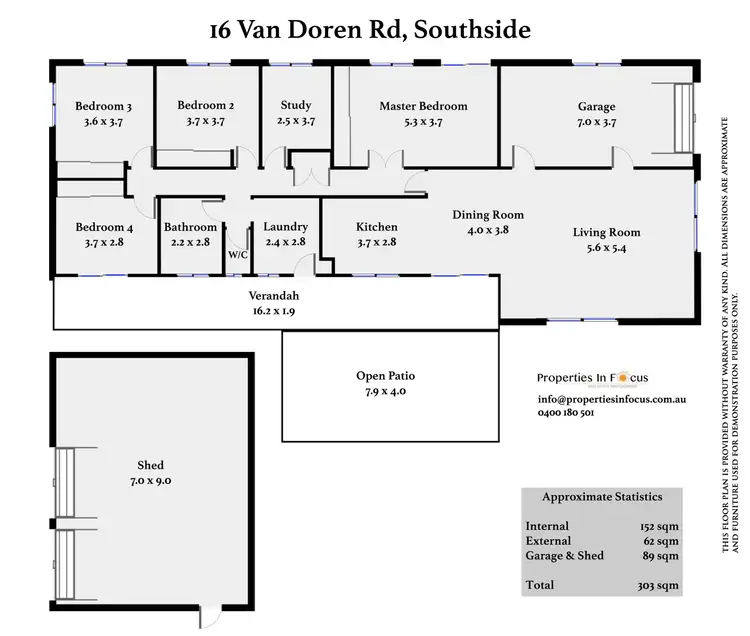 Floorplan of Homely house listing, 16 Vandoren Rd, Southside QLD 4570