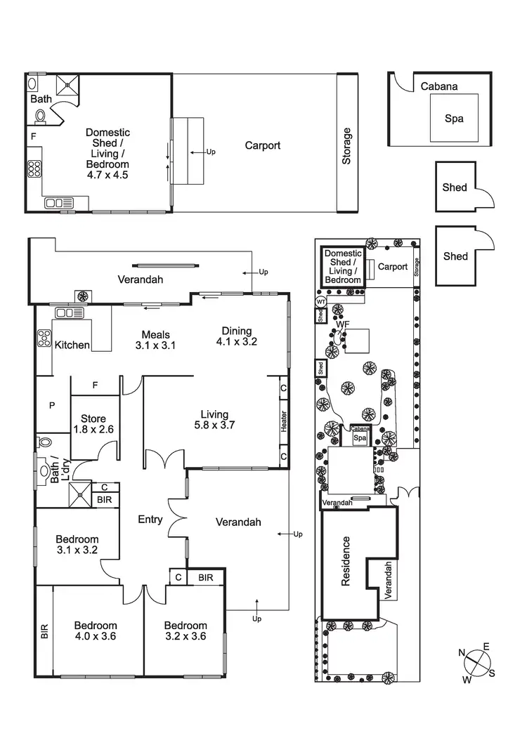 Floorplan of Homely house listing, 40 Clydebank Rd, Edithvale VIC 3196