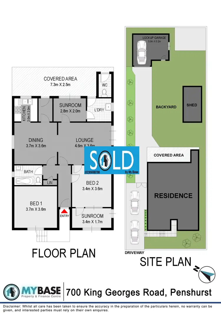 Floorplan of Homely house listing, 700 King Georges Rd, Penshurst NSW 2222