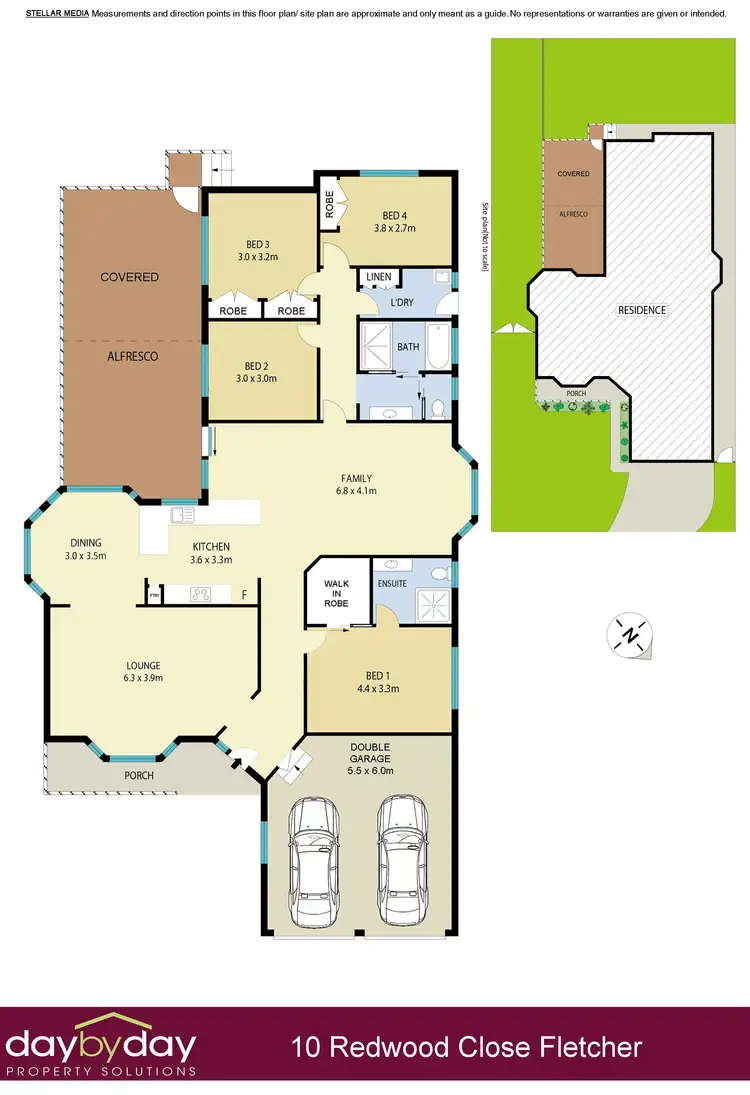 Floorplan of Homely house listing, 10 Redwood Cl, Fletcher NSW 2287
