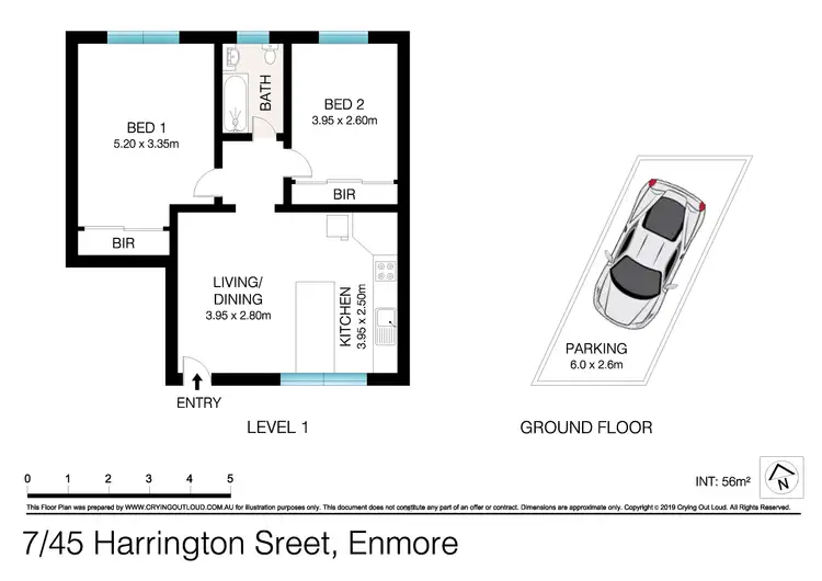 Floorplan of Homely unit listing, Unit 7/45 Harrington St, Enmore NSW 2042