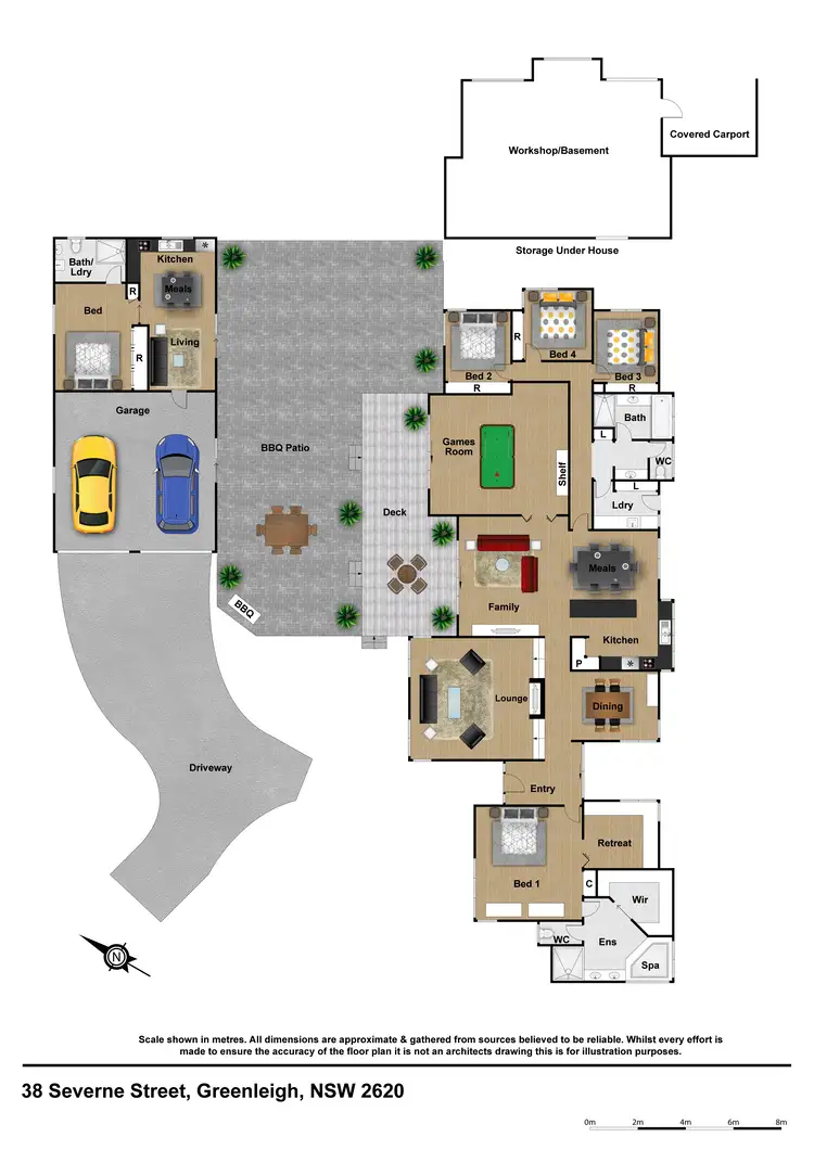 Floorplan of Homely house listing, 38 Severne Street, Queanbeyan NSW 2620