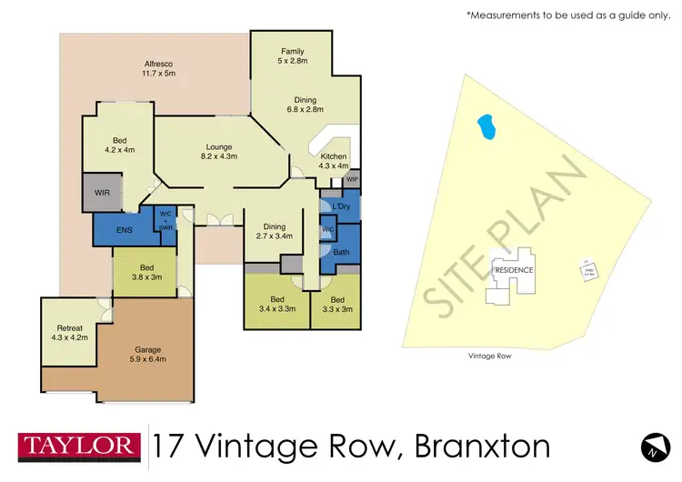 Floorplan of Homely house listing, 17 Vintage Row, Branxton NSW 2335