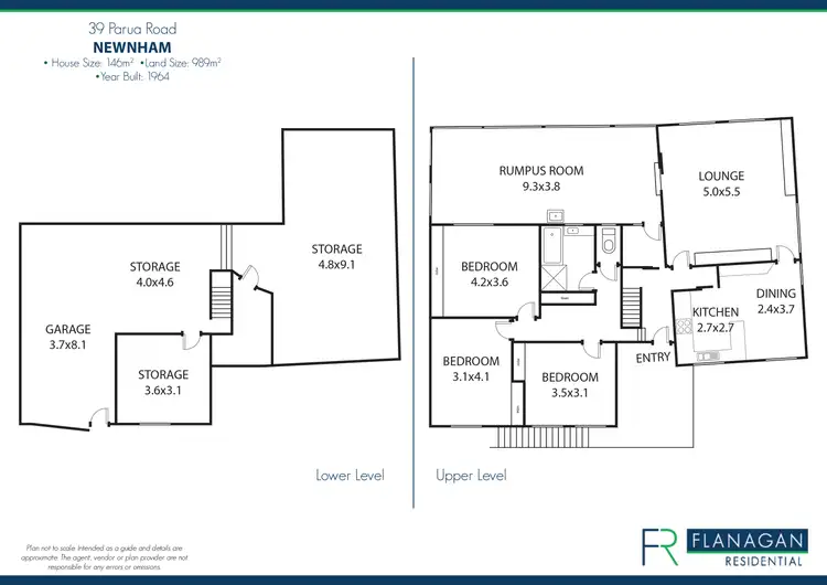 Floorplan of Homely house listing, 39 Parua Rd, Newnham TAS 7248