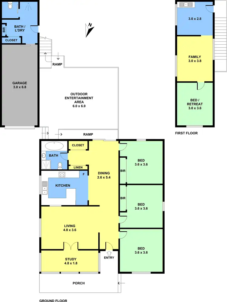 Floorplan of Homely house listing, 5 Panorama Avenue, Cabramatta NSW 2166