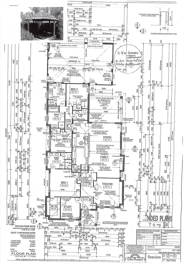 Floorplan of Homely house listing, 123 Naturaliste Boulevard, Iluka WA 6028