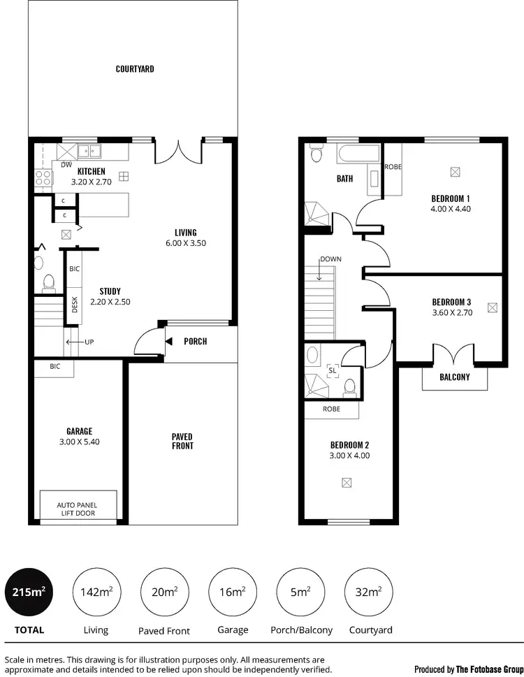 Floorplan of Homely townhouse listing, 9 Oxford Pl, Norwood SA 5067