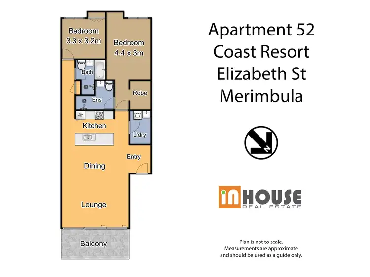 Floorplan of Homely apartment listing, Unit 52/1 Elizabeth St, Merimbula NSW 2548