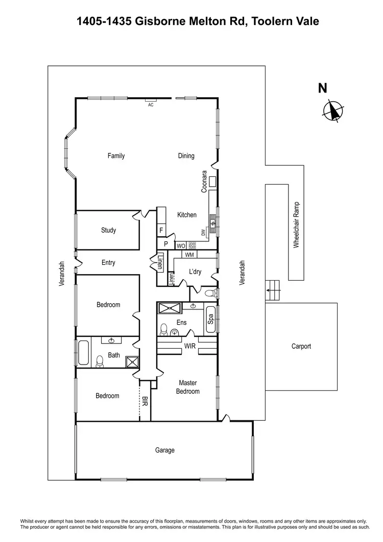 Floorplan of Homely rural property listing, 1405-1435 Gisborne-melton Rd, Toolern Vale VIC 3337