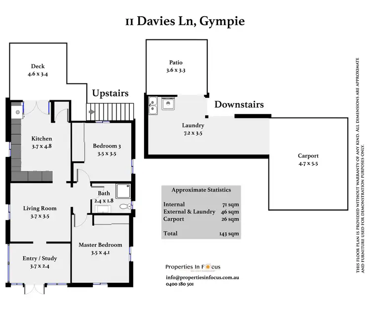 Floorplan of Homely house listing, 11 Davies Lane, Gympie QLD 4570