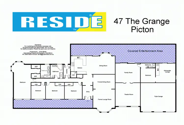 Floorplan of Homely house listing, 47 The Grange, Picton NSW 2571
