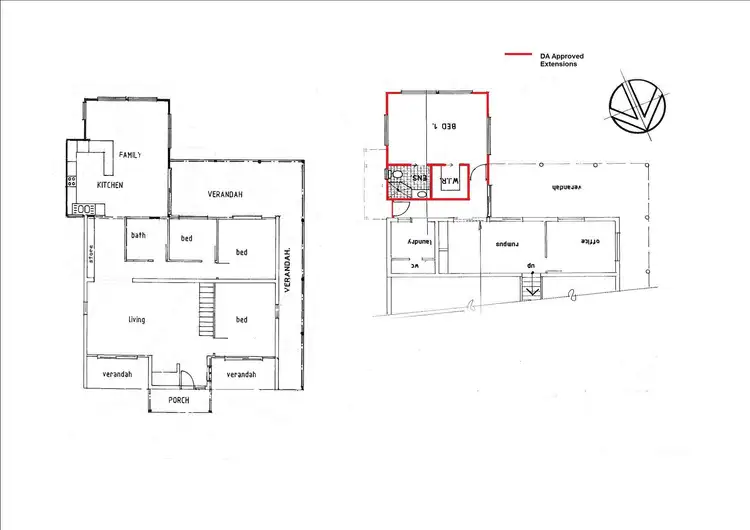 Floorplan of Homely house listing, 507 Coolamon Scenic Drive, Coorabell NSW 2479