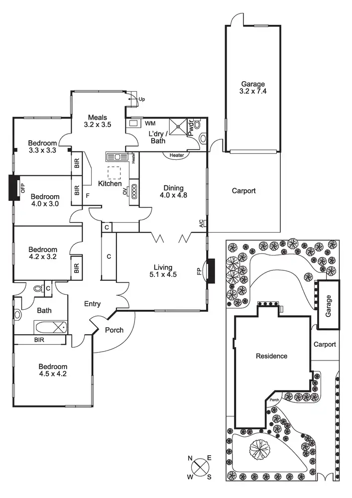 Floorplan of Homely house listing, 31 Huntingfield Rd, Brighton VIC 3186