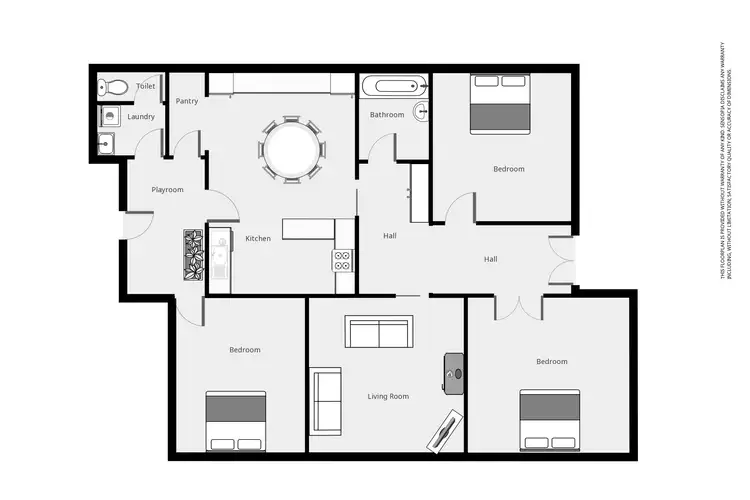 Floorplan of Homely house listing, 3438 Ararat-Halls Gap Rd, Pomonal VIC 3381