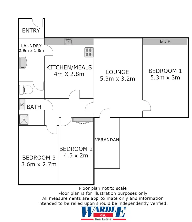 Floorplan of Homely house listing, 6 John St, Jamestown SA 5491