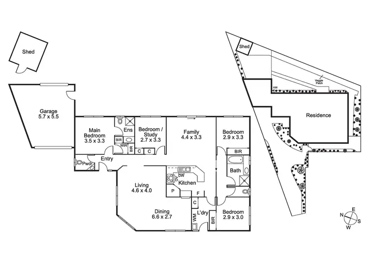 Floorplan of Homely house listing, Unit 2/19 Leonard St, Hampton East VIC 3188
