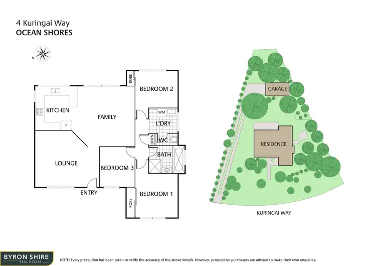 Floorplan of Homely house listing, 4 Kuringai Way, Ocean Shores NSW 2483