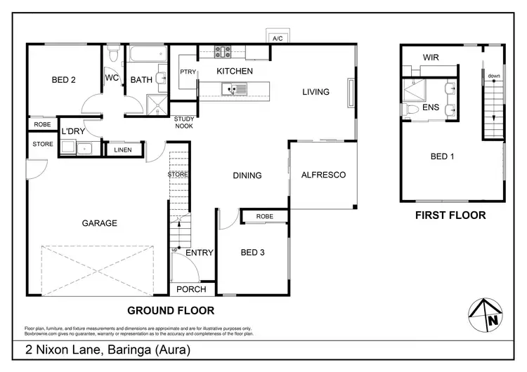 Floorplan of Homely house listing, 2 Nixon Lane, Caloundra West QLD 4551