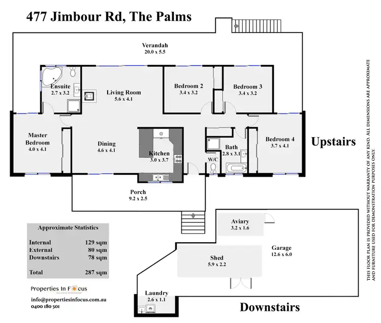 Floorplan of Homely house listing, 477 Jimbour Rd, The Palms QLD 4570