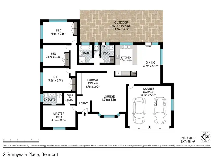 Floorplan of Homely house listing, 2 Sunnyvale Pl, Belmont QLD 4153