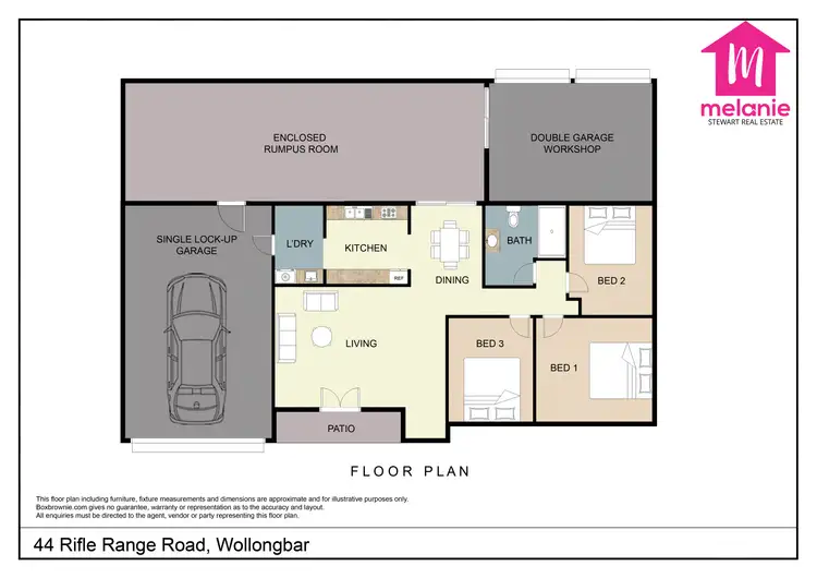 Floorplan of Homely house listing, 44 Rifle Range Rd, Wollongbar NSW 2477