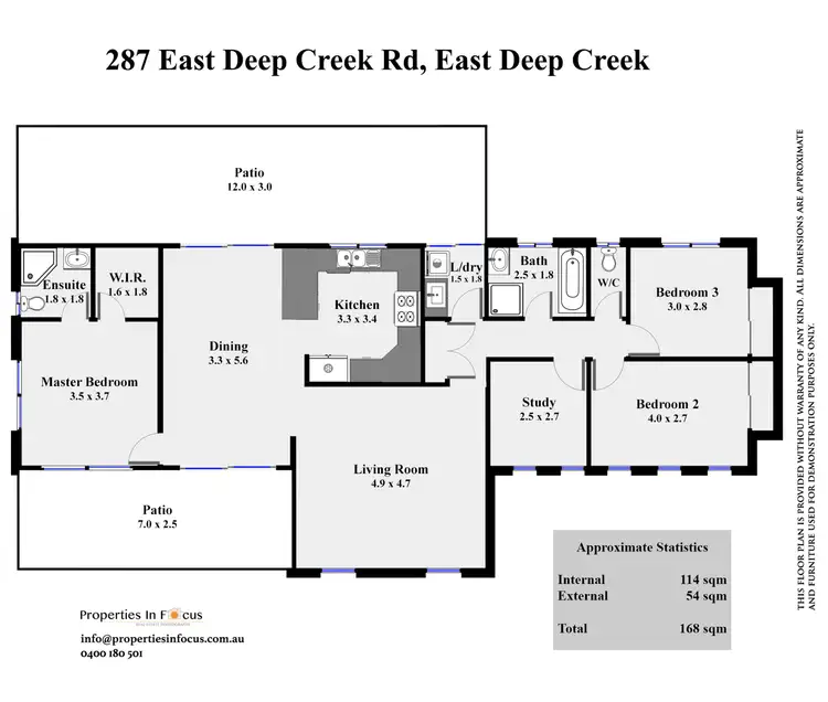 Floorplan of Homely house listing, 287 East Deep Creek Rd, East Deep Creek QLD 4570