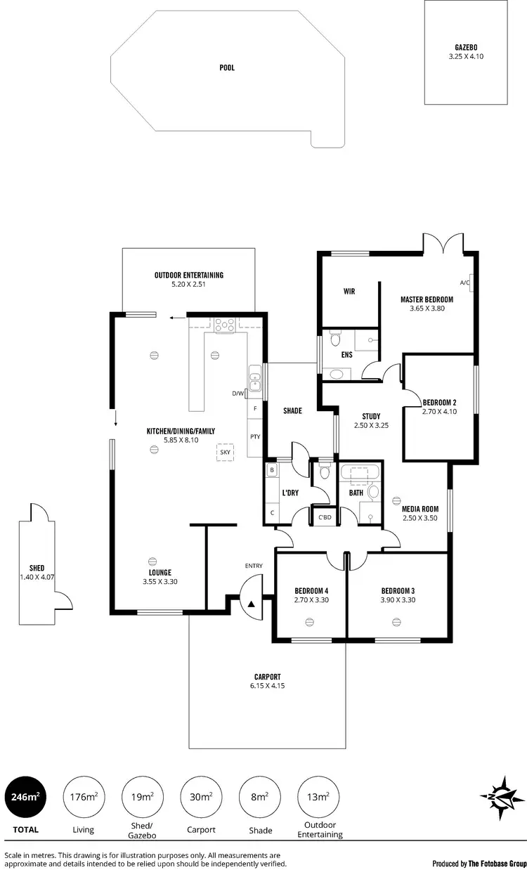 Floorplan of Homely house listing, 32 Rees St, Sheidow Park SA 5158
