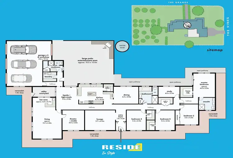 Floorplan of Homely house listing, 1 The Vines, Picton NSW 2571