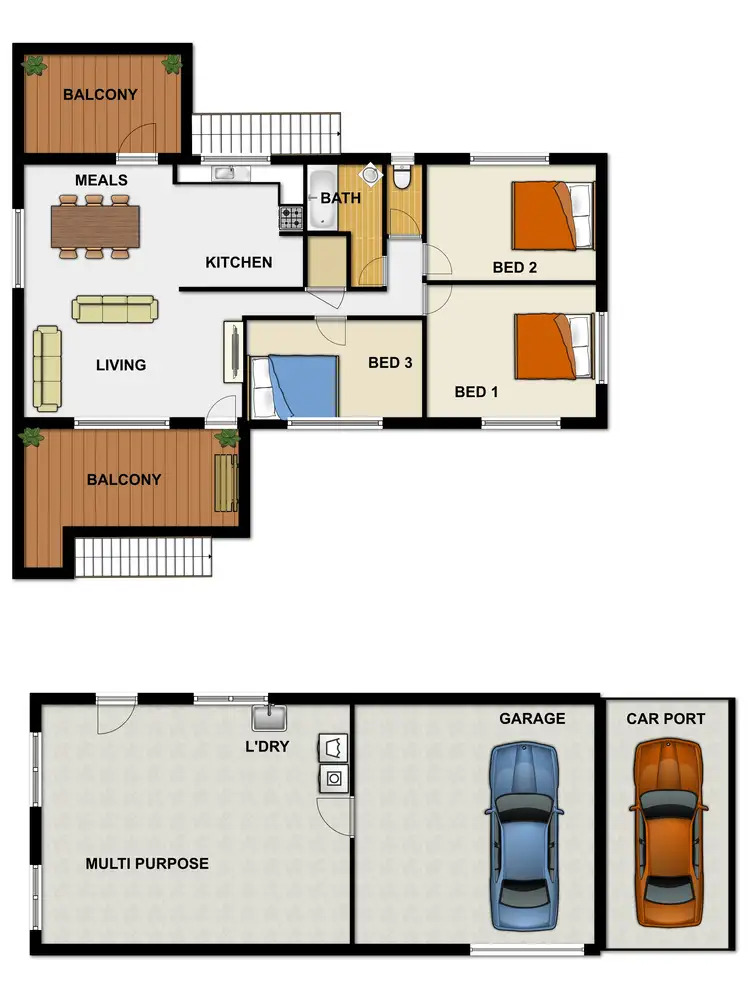 Floorplan of Homely house listing, 111 Mayes Ave, Kingston QLD 4114
