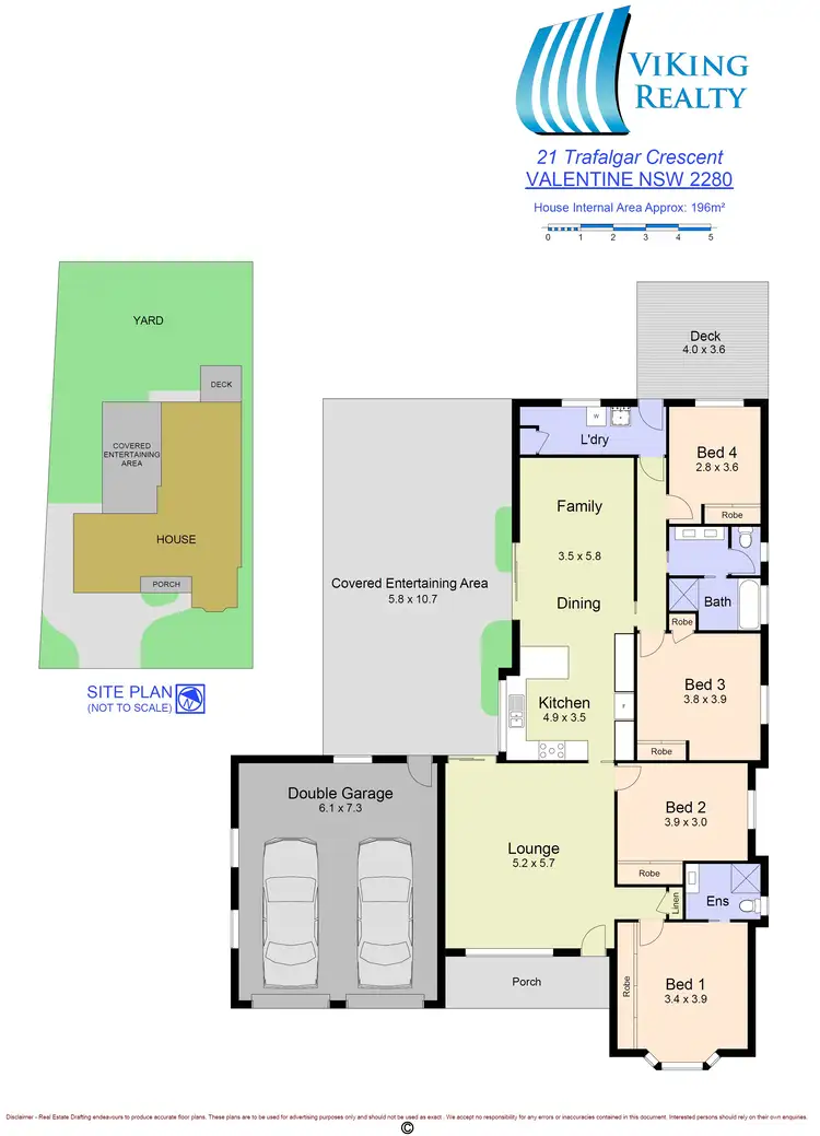 Floorplan of Homely house listing, 21 Trafalgar Cres, Valentine NSW 2280