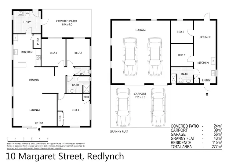Floorplan of Homely house listing, 10 Margaret St, Redlynch QLD 4870
