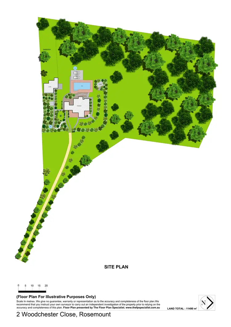 Floorplan of Homely house listing, 2 Woodchester Cl, Rosemount QLD 4560